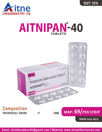 AITNIPAN-40 TABLETS