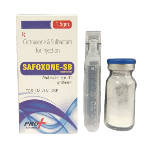 SAFOXONE-SB 1.5gm Injection