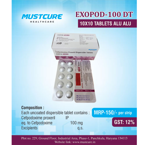 EXOPOD-100 DT Tablets