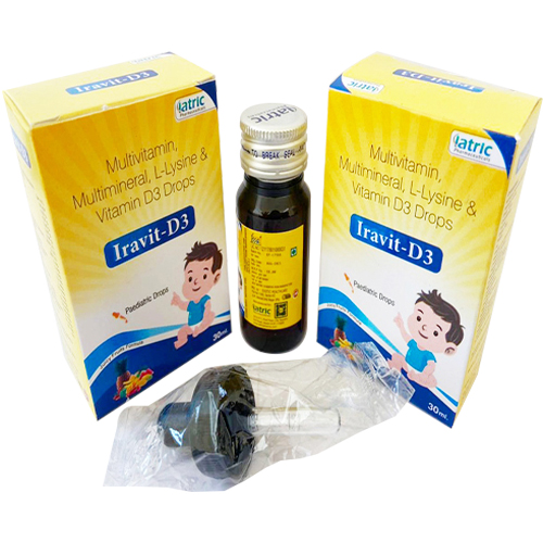 IRAVIT-D3 Oral Drops