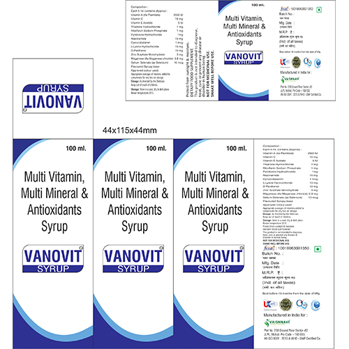 VANOVIT 100ml Syrup