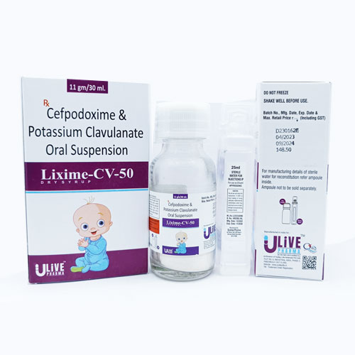 LIXIME-CV-50 Dry Syrup