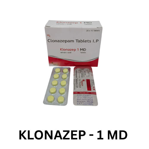 KLONAZEP-1 MD TABLETS