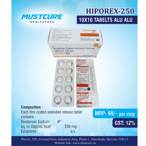 HIPOREX-250 TABLETS