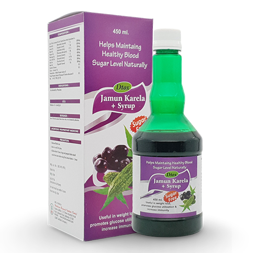 Dtox Jamun Karela 450 ML Syrup