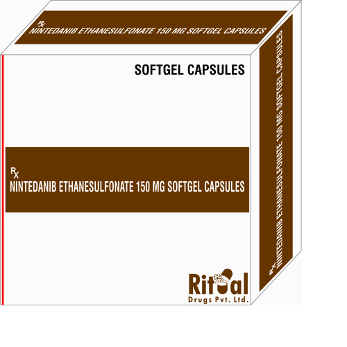 Nintedanib Ethanesulfonate 150mg Softgel Capsules