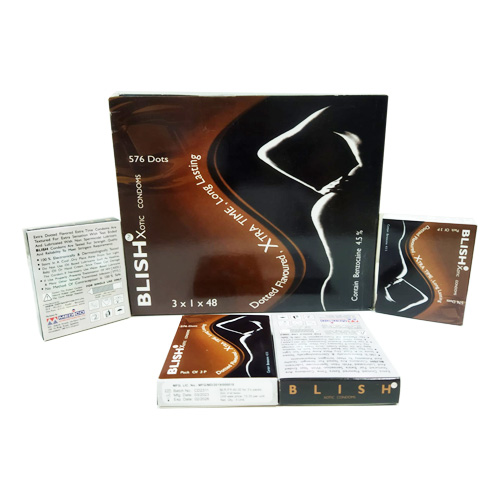 Blish Xotic Condoms (Chocolates Flavour)