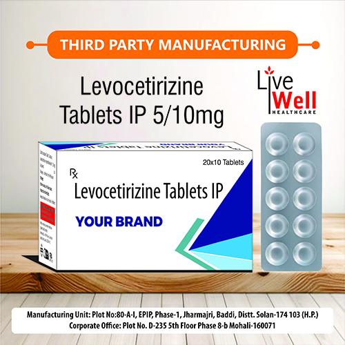Levocetirizine 5mg Tablets IP