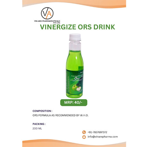 VINERGIZE ORS Drink (Green Apple)