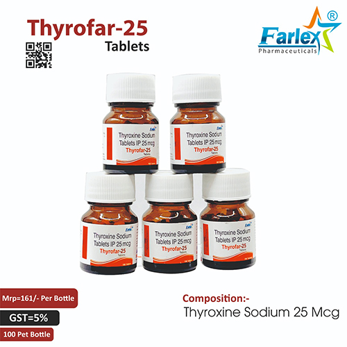THYROFAR-25 TABLETS