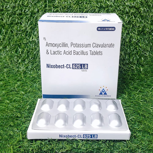Nixobect-CL 625 LB Tablets