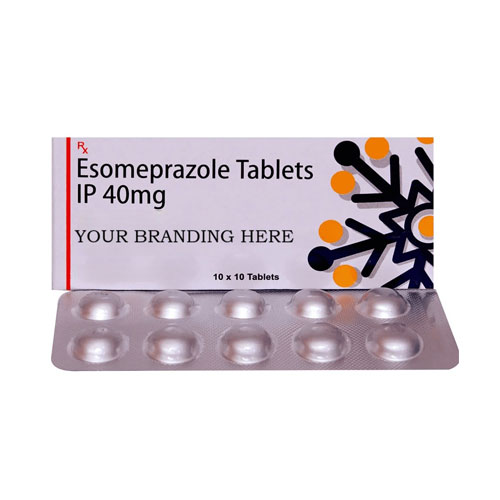 ESOMEPRAZOLE GASTRO-RESISTANT TABLETS IP 40MG