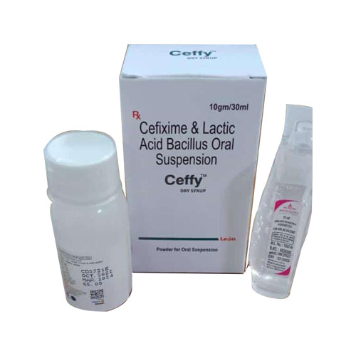 Cefixime and Lactic Acid Bacillus Dry Suspension