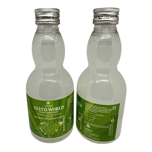 GLUCOWORLD (LIQUID LEMON FLAVOURED DRINK)