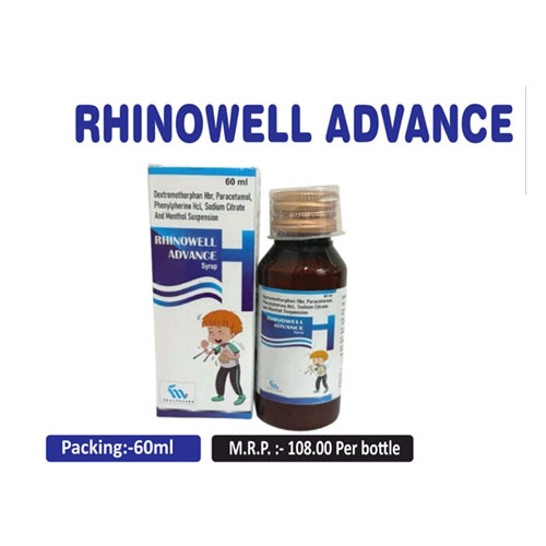 Phenylephrine HCI 2.5mg+ chlorpheniramine Maleate 1mg+ Paracetamol 125mg+ menthol 1 mg/5 ml Syrup