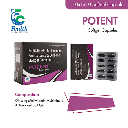 POTENT SOFTGEL CAPSULES