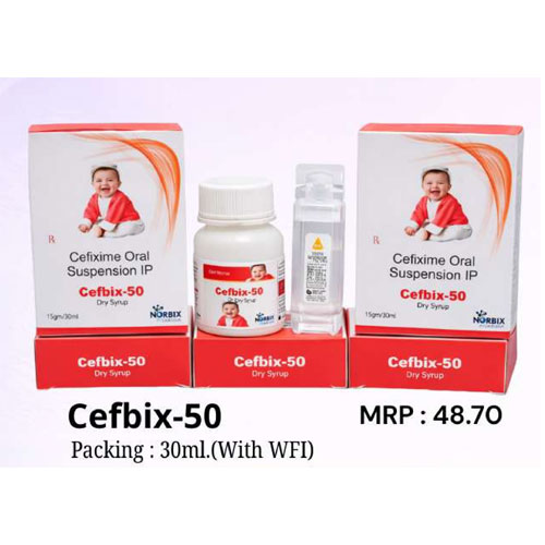 Cefbix-50 Dry Syrup