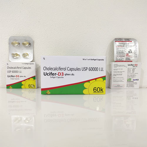 UCIFER-D3 SOFTGEL CAPSULES