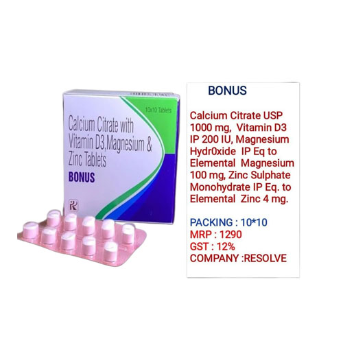 BONUS TABLETS