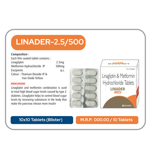 LINADER-2.5/500 TABLETS