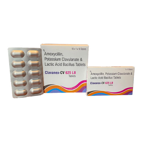 Clavanex - CV 625 LB Tablets