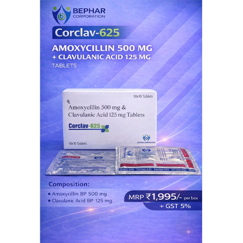 CORCLAV-625 TABLETS (STRIP)
