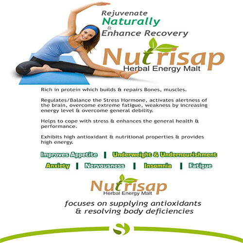 Nutrisap Herbal Energy Malt
