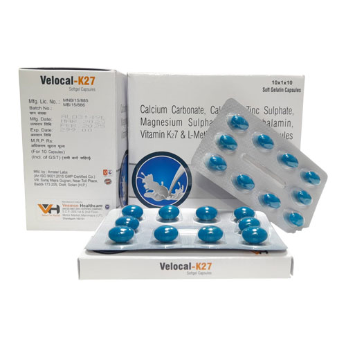 VELOCAL-K27 Softgel Capsules