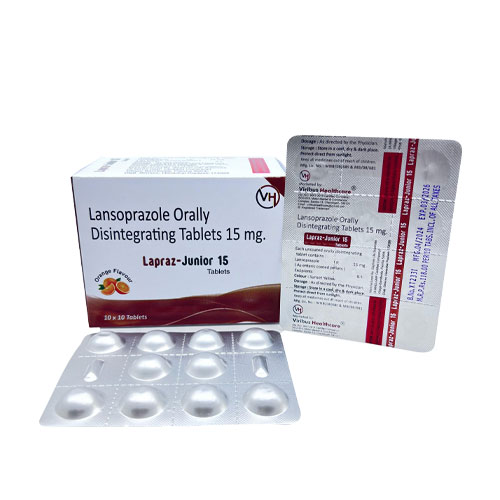 LAPRAZ-JUNIOR 15 TABLETS