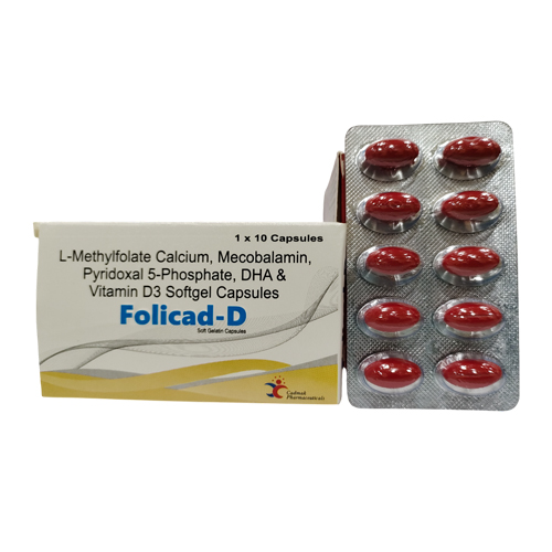 Folicad-D Softgel Capsules