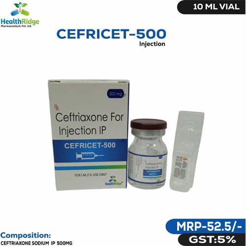 CEFRICET-500 MG INJECTION
