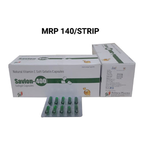 SAVION Softgel Capsules