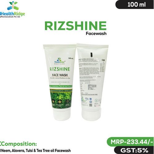 RIZSHINE FACE WASH (NEEM ALOVERA)