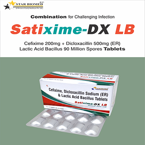 Satixime DX LB Tablets