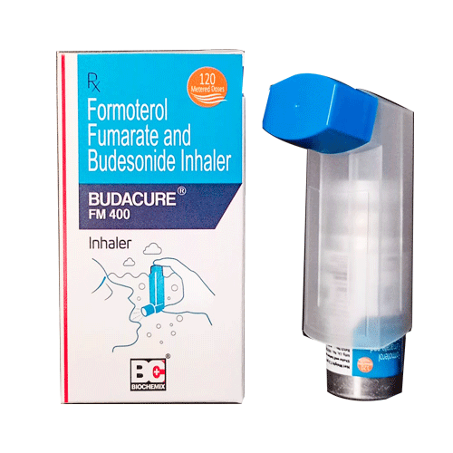 Formoterol + Fumarate +Budesonide (400) Inhaler