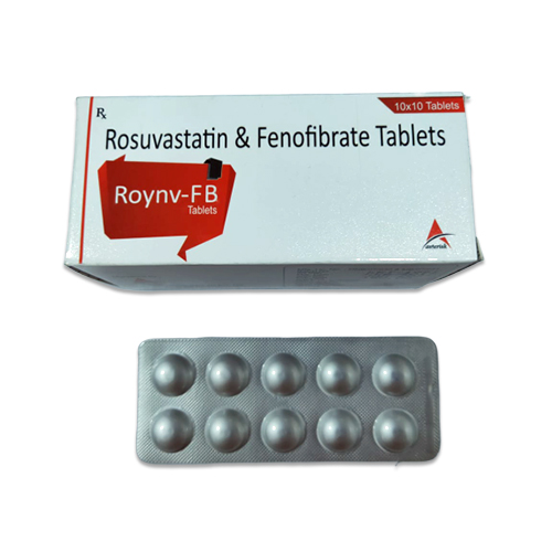 Rosuvastatin Calcium eq to Rosuvastatin 10 mg / 20mg + Finofibrate 160 mg Tablets