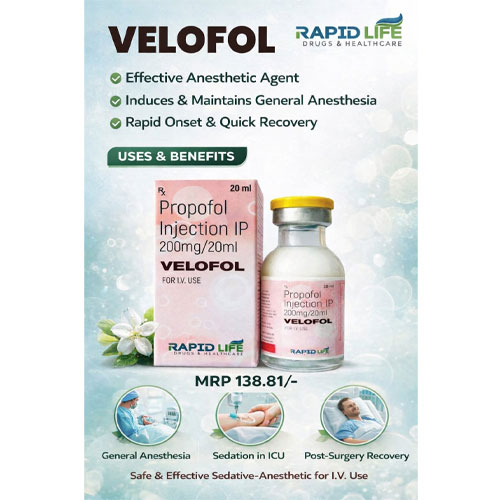 Propofol Injection IP 200mg /20ml