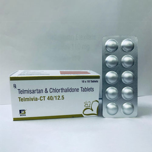 TELMIVIA-CT 40/12.5 Tablets