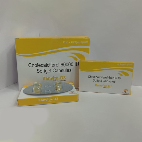 KANVITA -D3 Softgel Capsules