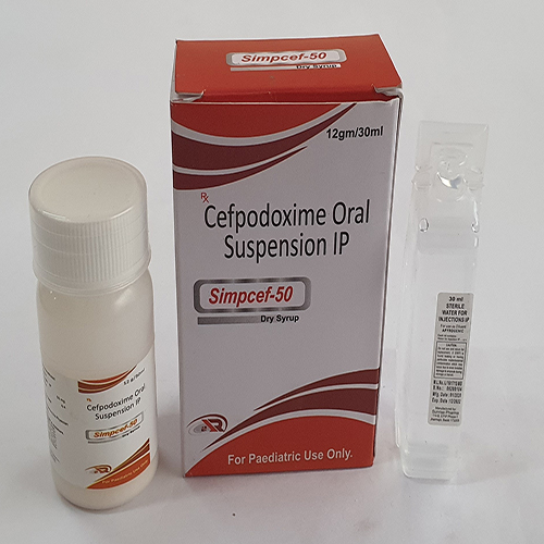 SIMPCEF-50 Dry Syrup