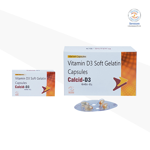 Calcid-D3 Softgel Capsules
