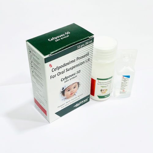 CEFPOVEC-50 Dry Syrup WITH WATER