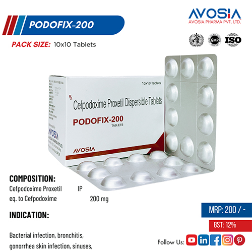 PODOFIX-200 DT Tablets (10*10)