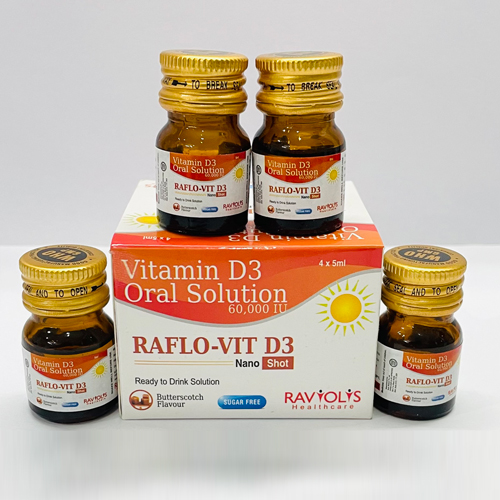RAFLO-VIT D3 NANO SHOTS Oral Solution