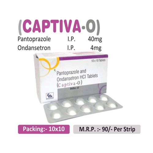Ondansetron Hydrochloride + Pantoprazole Sodium Tablets