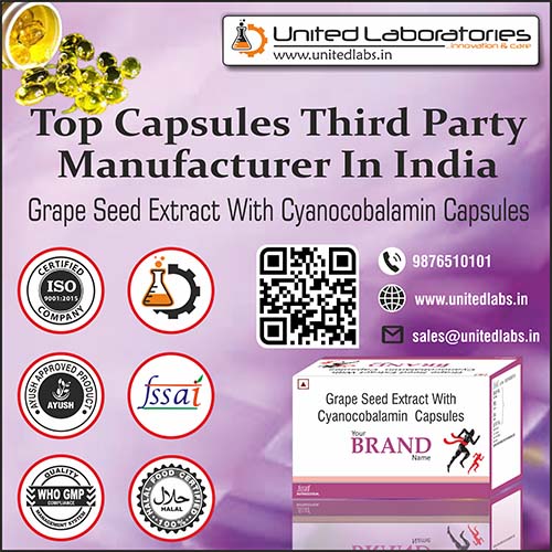 Grape Seed Extract With Cyanocobalamin Capsules