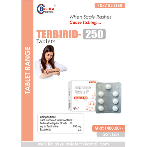 TERBIRID-250 TABLETS