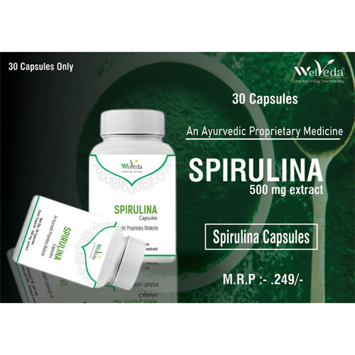 SPIRULINA CAPSULES (Welveda)