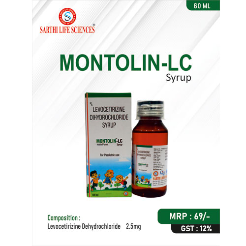 MONTOLIN-LC SYRUP (60ML)