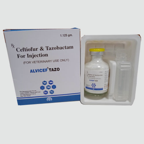 ALVICEF-TAZO 1.125gm Injection